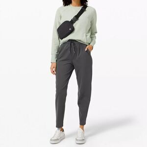 Lululemon Stretch High-Rise Pant 7/8 Length Graphite Gray Women's Size 8